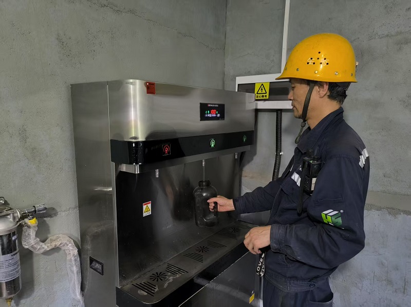 富平公司：讓直飲水進(jìn)車間 以干實(shí)事暖心間